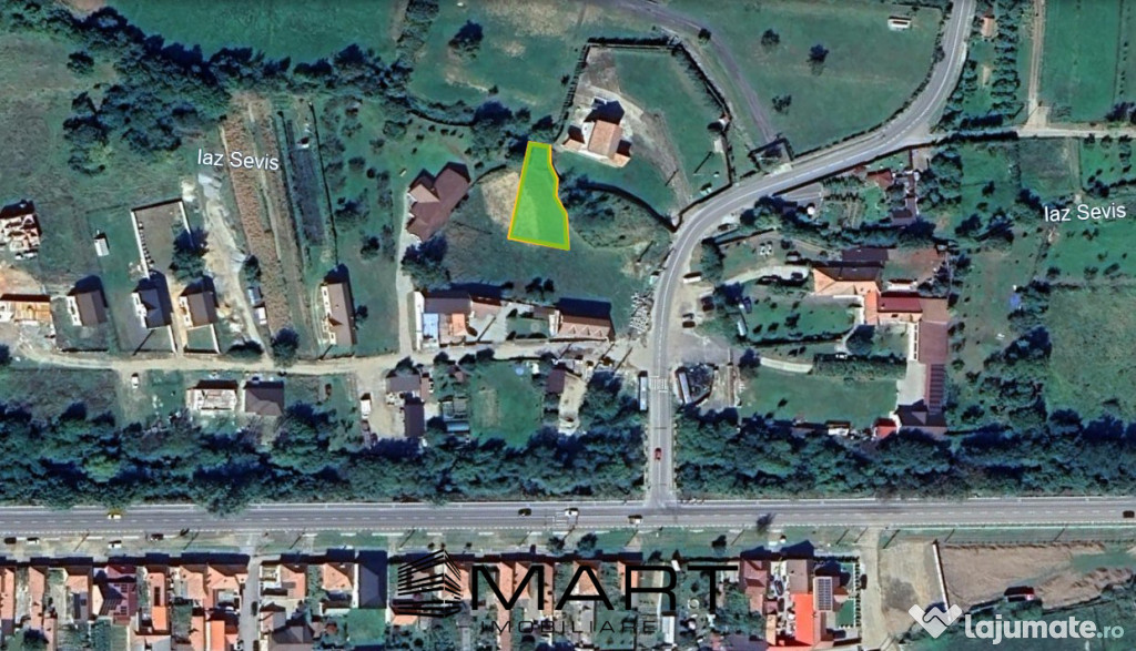 Teren intravilan 520mp Rasinari