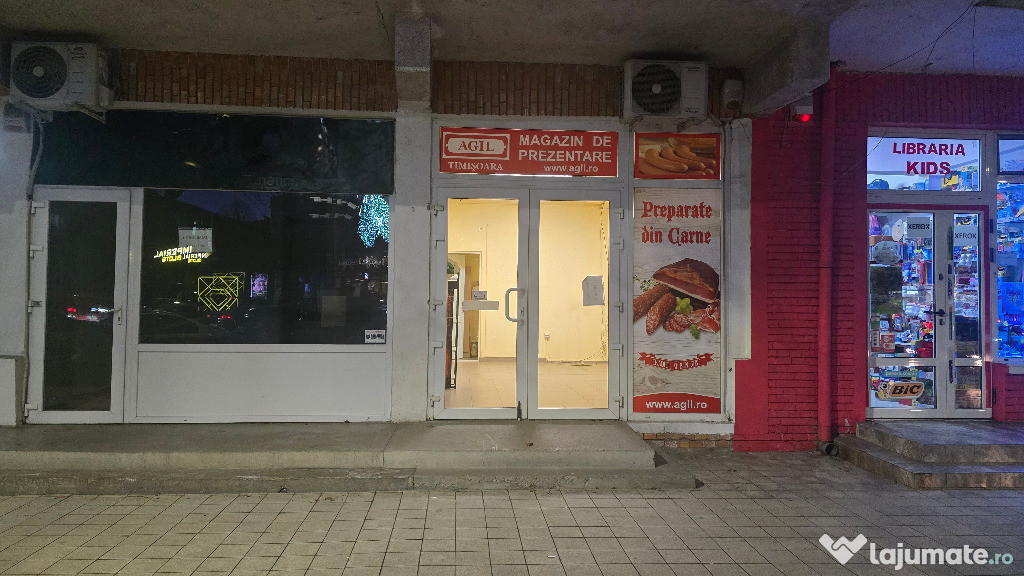 Inchiriez spatiu comercial in Deva, zona ultracentrala (Decebal, Exim
