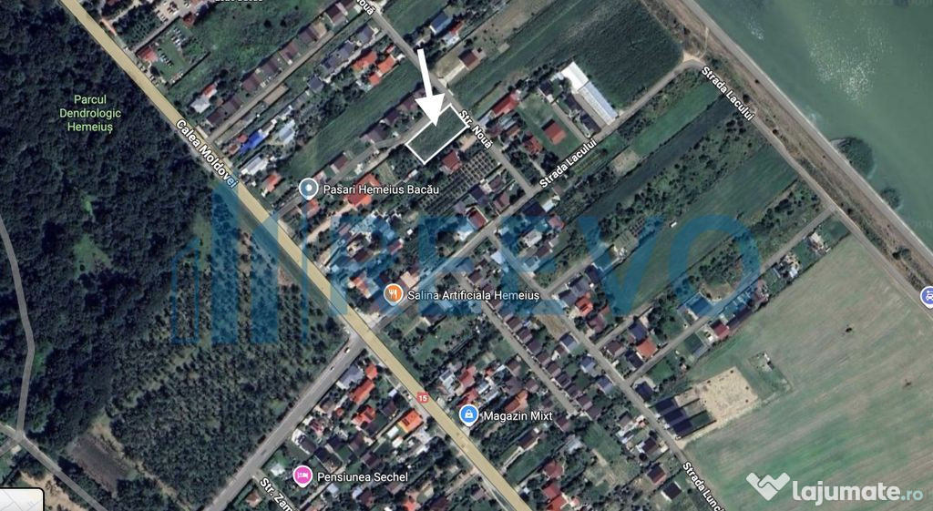 Teren intravilan 1.600 mp Lilieci