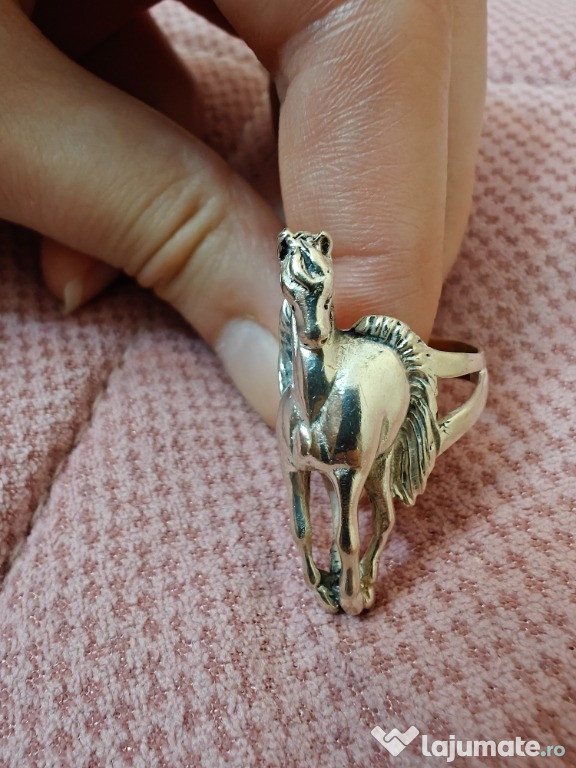 Inel argint masiv cal