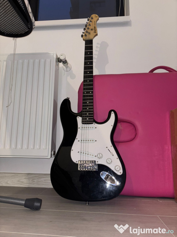 Chitara Harley Benton ST-20 BK Standard Series