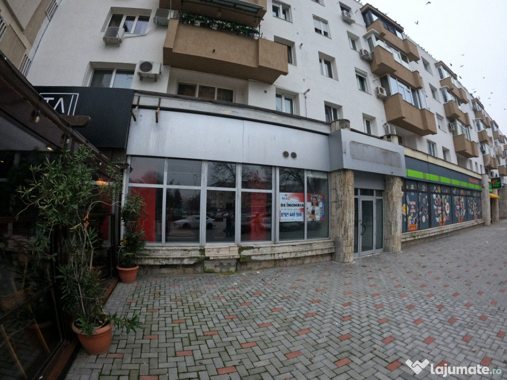 Spațiu Comercial Premium în Centru – Fațadă din Sticl?