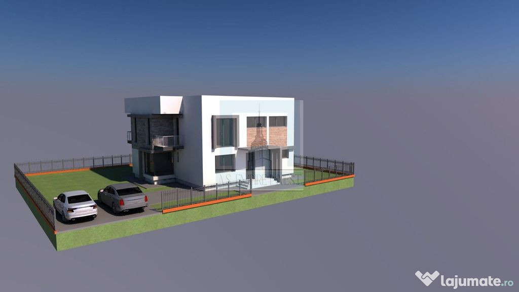 Casa/Villa ,stil Mediteranean, finalizată - zona Primăv...