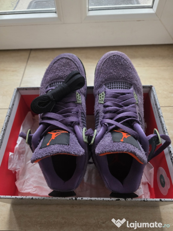 Air Jordan 4 Canyon Purple