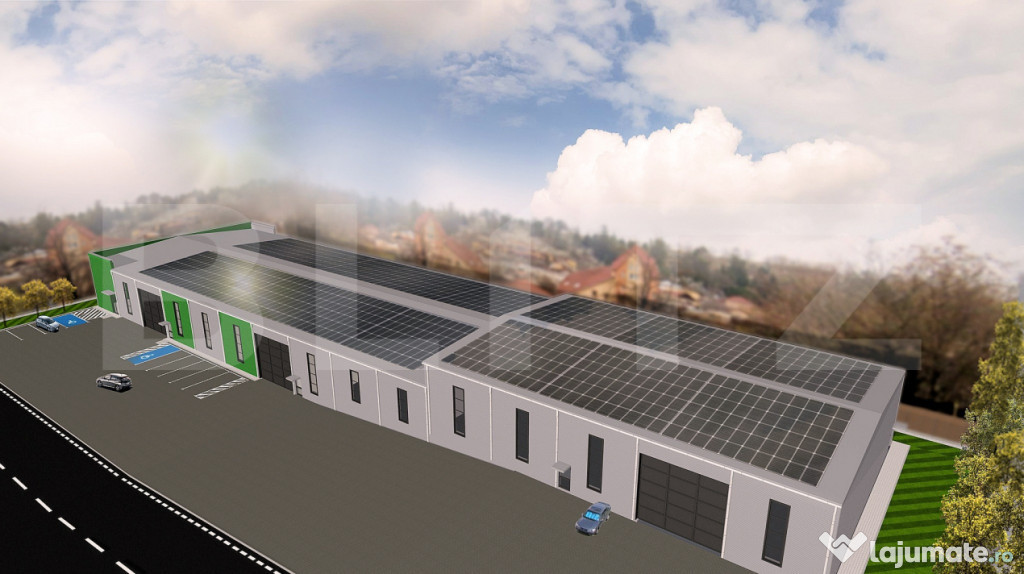 Doua hale industriale 639 - 1500 mp, Campenesti /Apahida