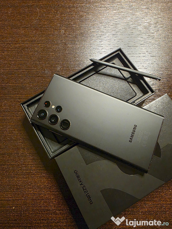 Samsung S22 Ultra, black, 12 GB / 512 GB