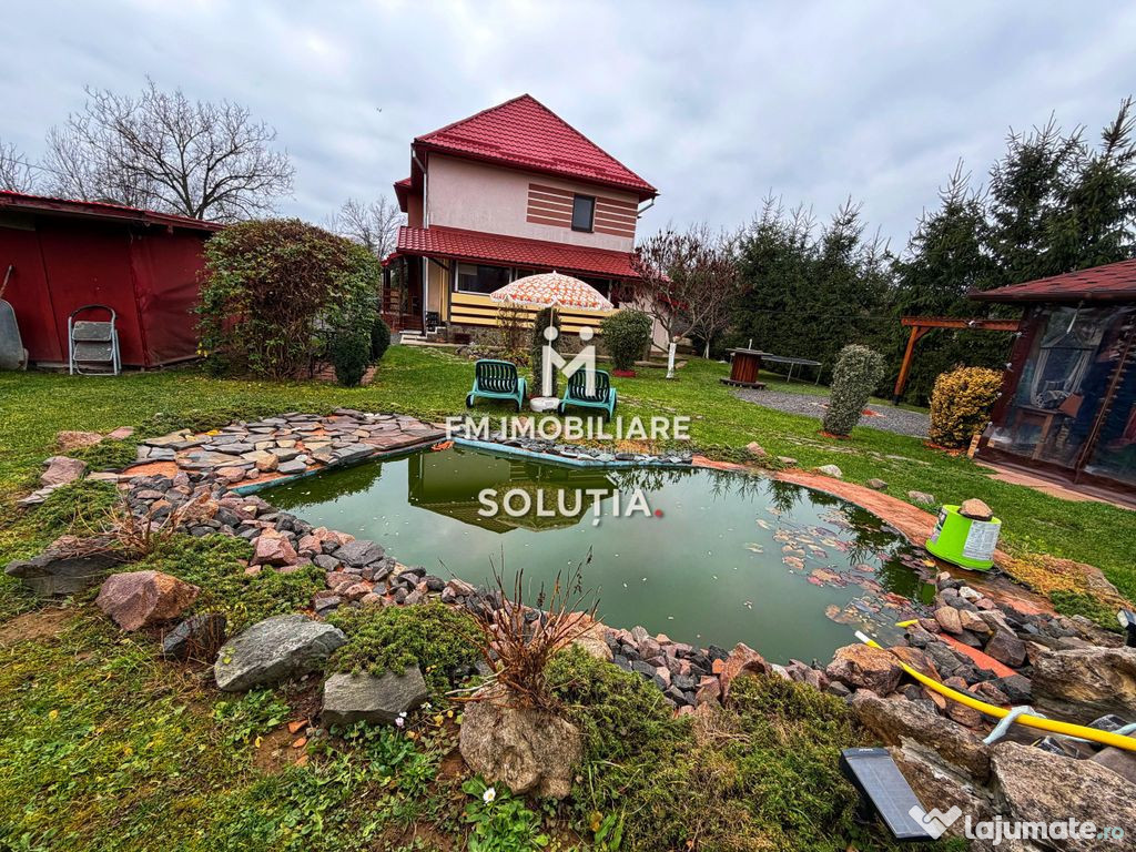 Casă spațioasă P+1 - 5 camere - teren 10 ari, Unguraș!