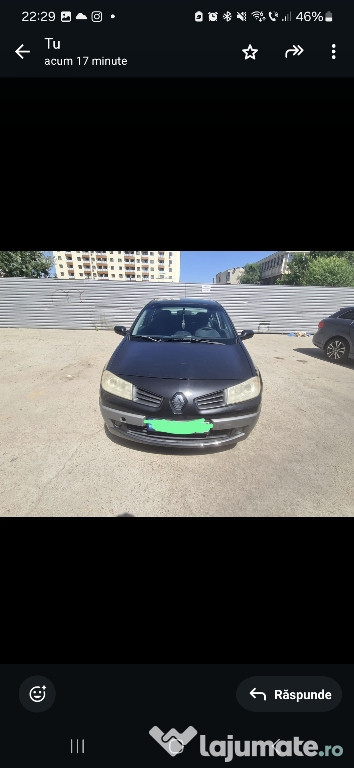 Vand megane 2 1.6 16v 2007