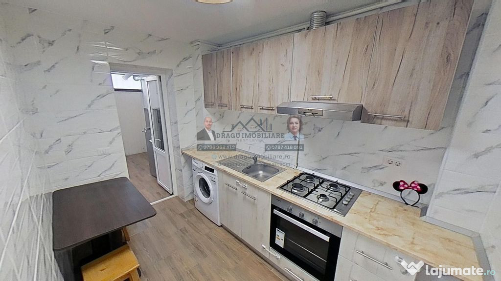 Apartament 3 camere/Parter/Renovat/Mobilat si Utilat