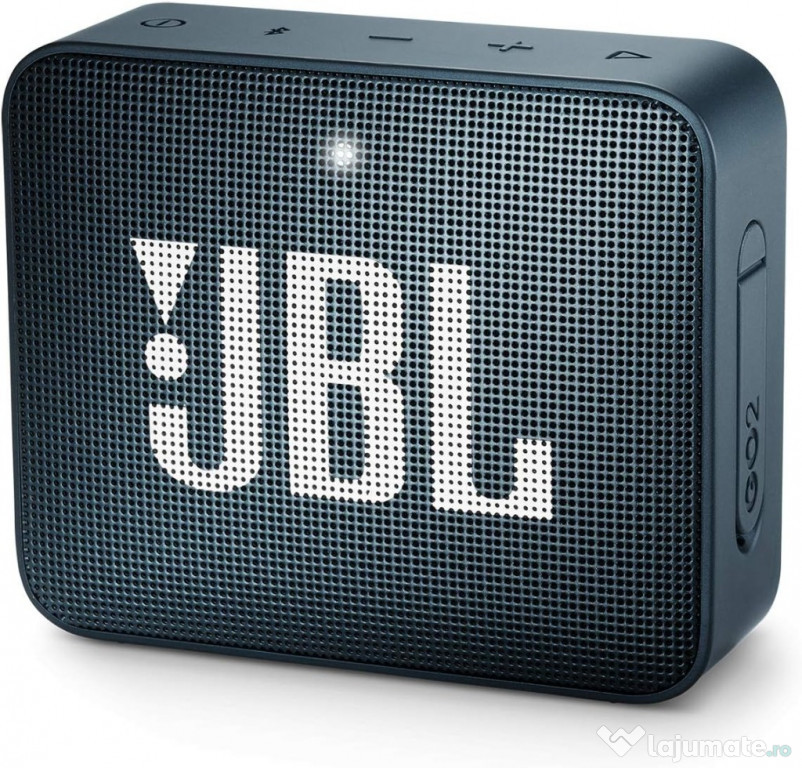 Boxa portabila JBL Go 2, Bluetooth, Waterproof, negru