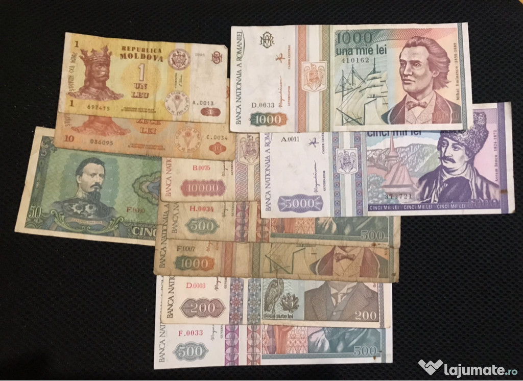 Bancnote Serie scurta Rare