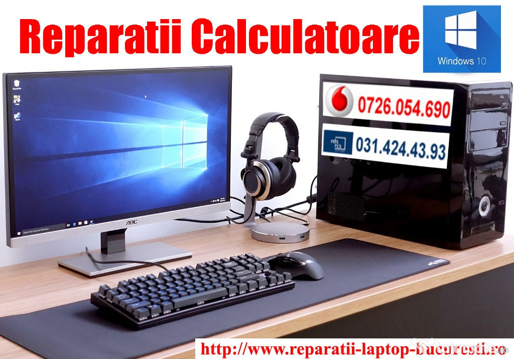 Service laptop și calculatoare București – Ilfov