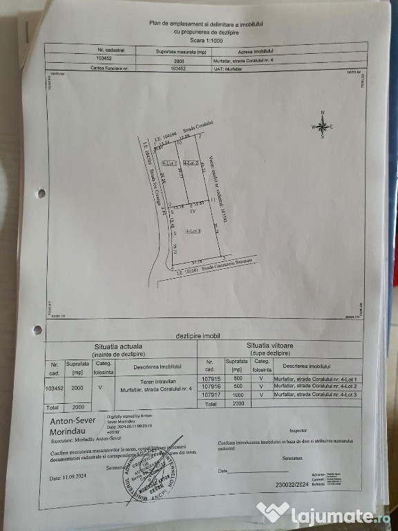 Vând teren Murfatlar Constanța