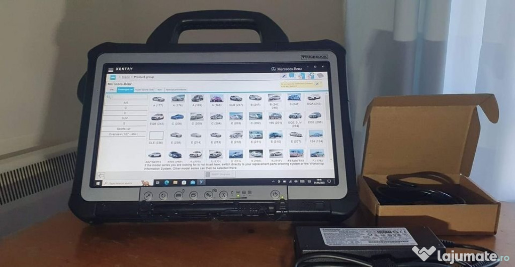 Xentry star mercedes laptop diagnoza profesionala