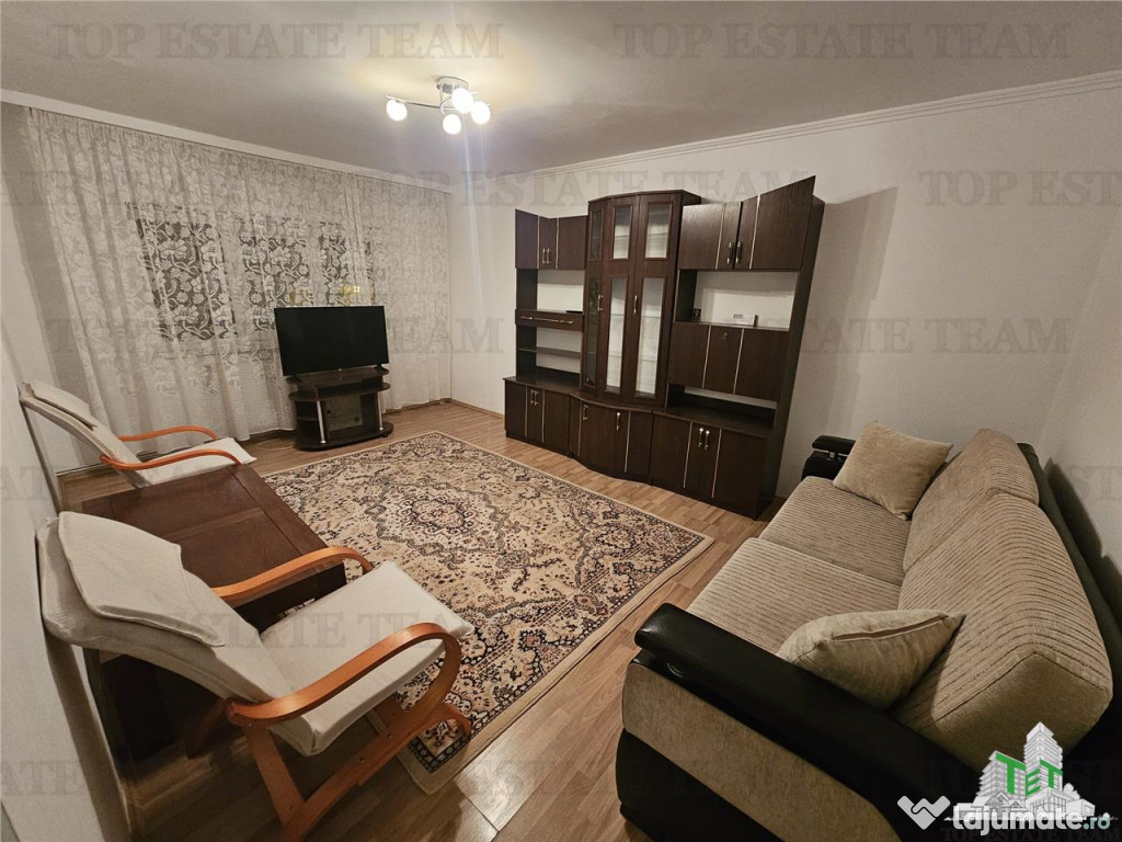 Apartament 3 camere - Poarta 6 - Etaj 1 - Mobilat si utilat