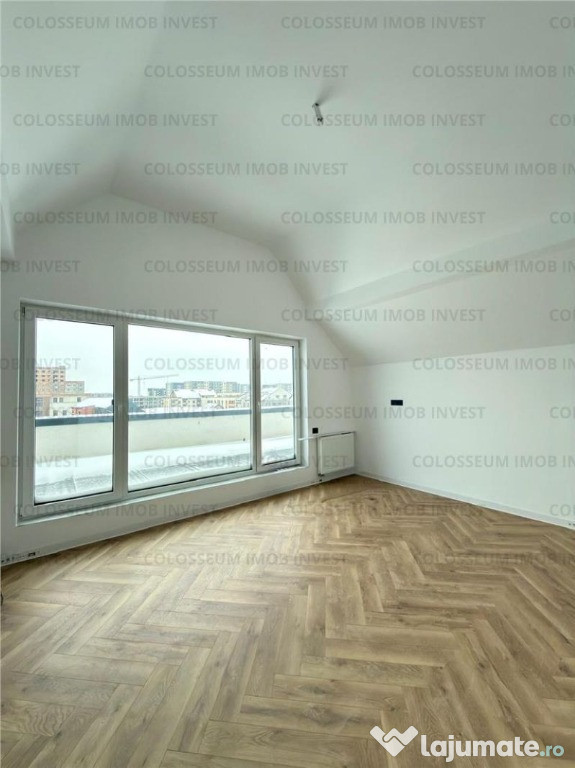 Apartament 3 camere si 2 bai+90mp terasa-zona Tractorul