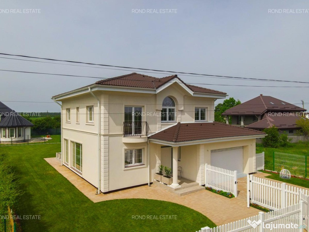 Vilă premium contemporană, finalizată în 2023 – design rafinat