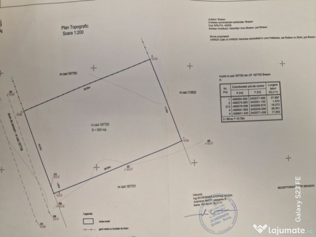 Loc de casă in Stupini teren 500mp
