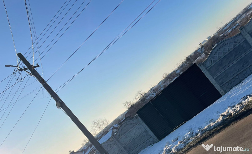 Teren intravilan 816 mp , Ghercesti , toate utilitățile