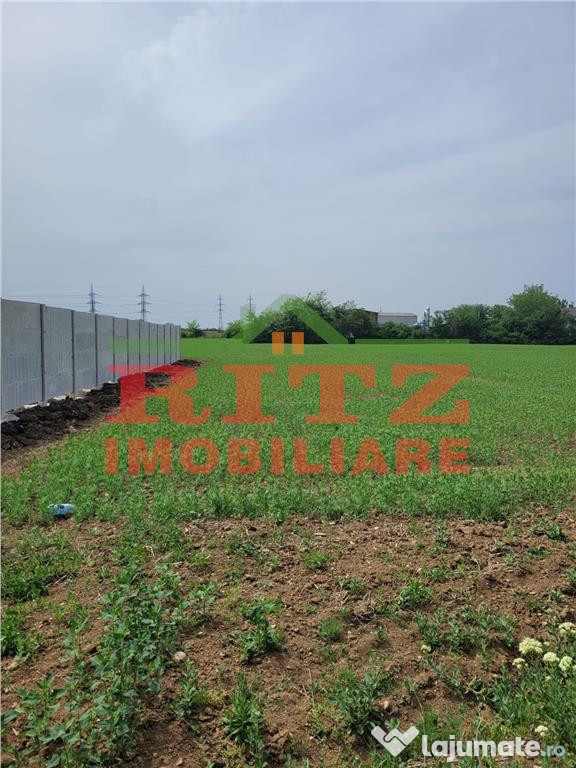 Teren intravilan 6900 mp D=65 ml, pretabil cartier rezidenti