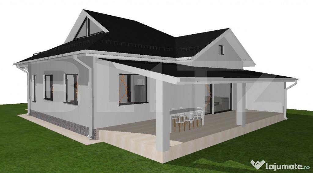 Casa P+M, 232 mpu, 700 mp teren, zona Ionumi