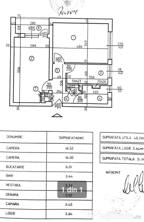 Apartament 2 camere decomandat Emil Racovita