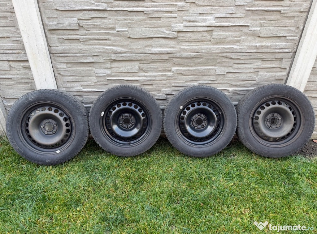 Jante cu cauciucuri de iarna Audi originale