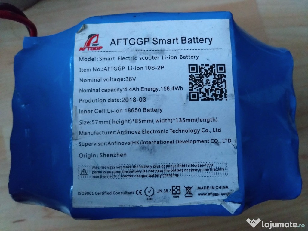 Baterie Litiu Ion 10S 2P