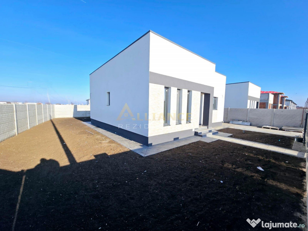 Casa parter - 4 camere - 2 baii - beci - terasa acoperita -