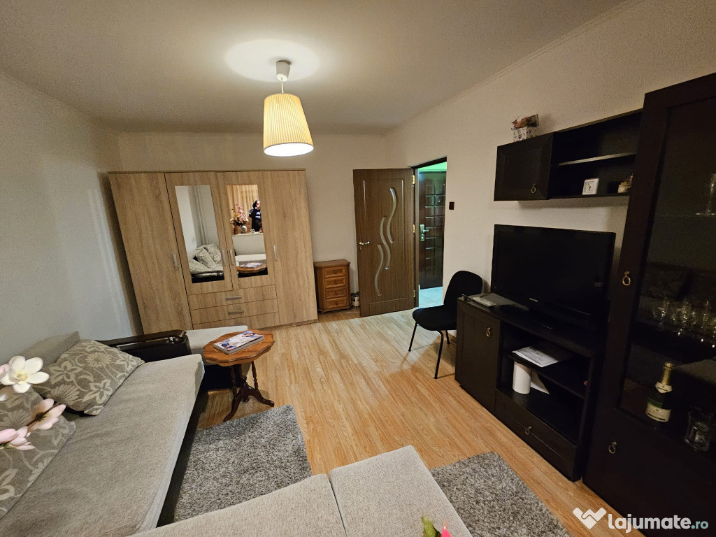 Garsoniera de închiriat mobilata/utilata complet