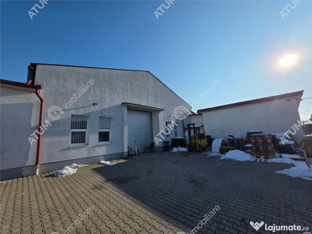 Hala de 720 mp si birouri in zona industriala-vest din Sibiu