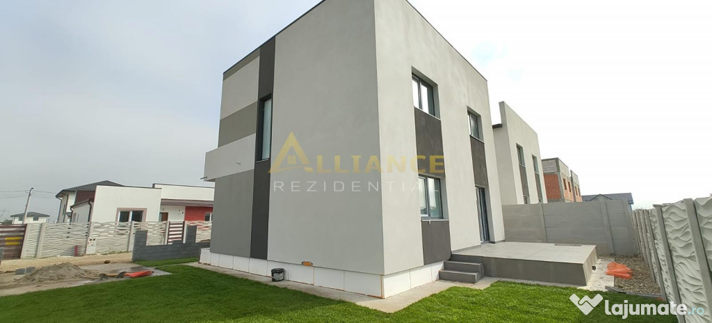 Vila mediteraneana - 4 camere - 2 bai - beci- 455mp teren -