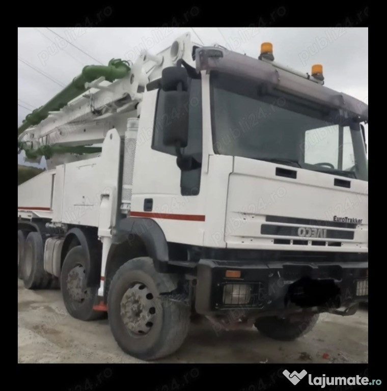 Pompă de beton eurotrakker