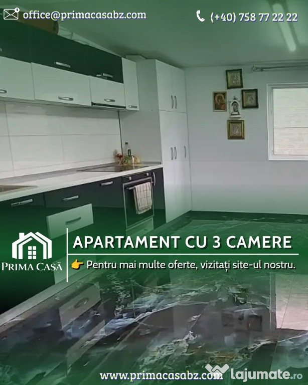 Apartament cu 3 camere in zona Unirii / Patriei ~ renovat/mobilat/util