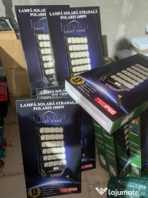 Lămpi solare 1600w cu suport de prindere ????