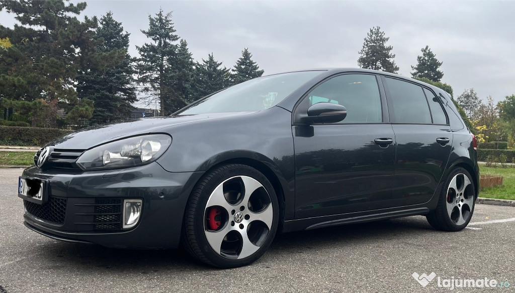 VW Golf VI GTI, 2.0l, 211CP, EURO 5, parcare laterală, full airbag,