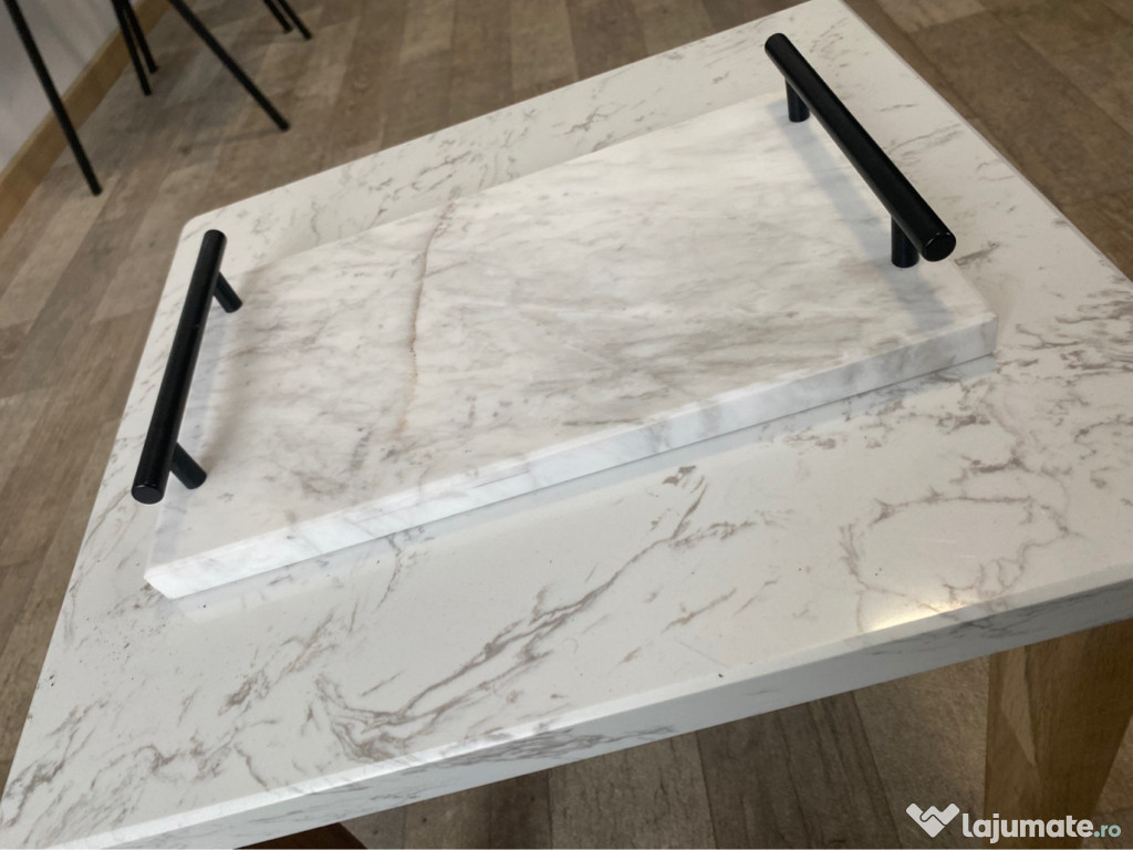 Tăviță cafea marmură