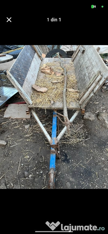 Vând remorca pentru motocultor