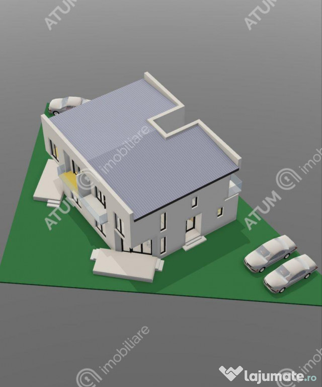 Teren intravilan 456 mp cu PUZ pentru duplex zona Triajului