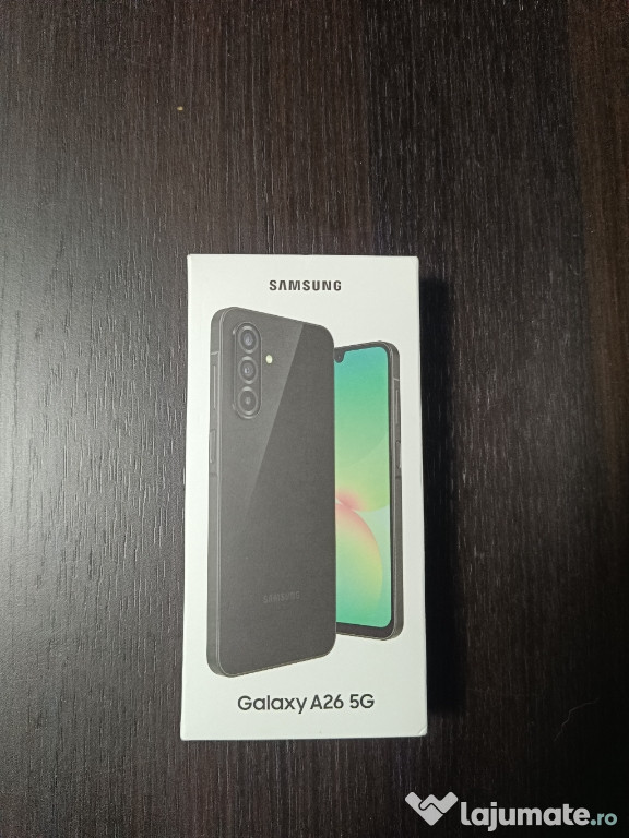 Samsung Galaxy A26 Black 128 GB Nou Sigilat