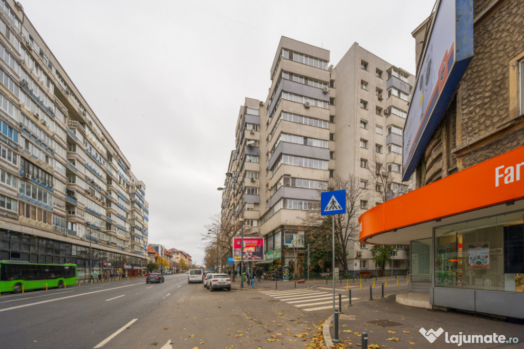 CALEA DOROBANTI - I.L. CARAGIALE, 2 CAMERE 60 MP, DECOMANDAT