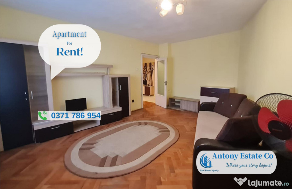 Apartament de inchiriat, 3 camere, Cantemir - Oradea