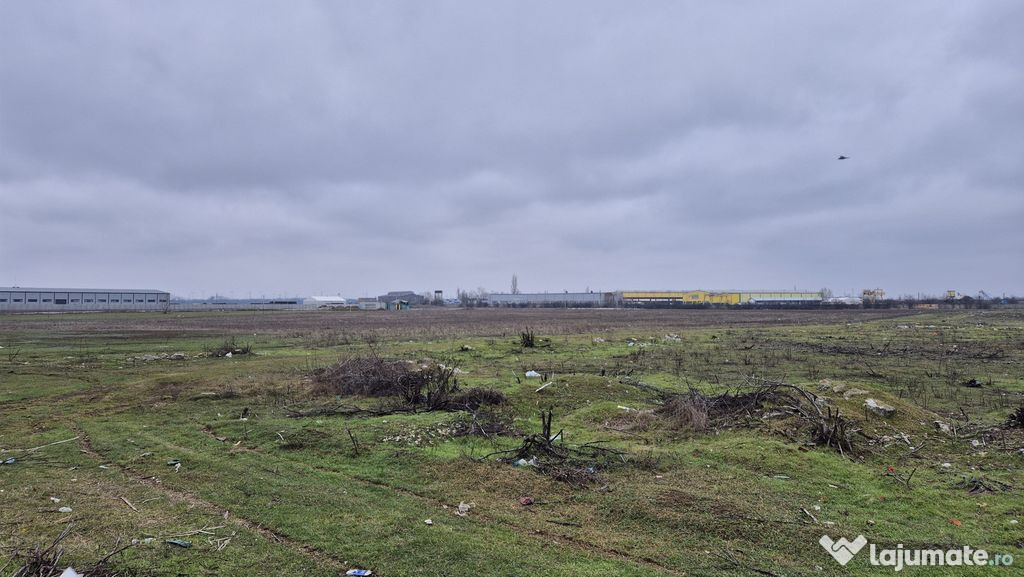 Teren intravilan 31497 mp - Chitila zona industriala de hale