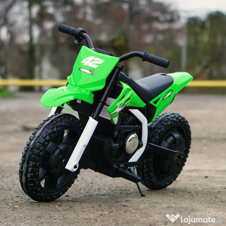 Motocicleta electrica pt. copii Kinderauto BalanceBike 350W 24V Green