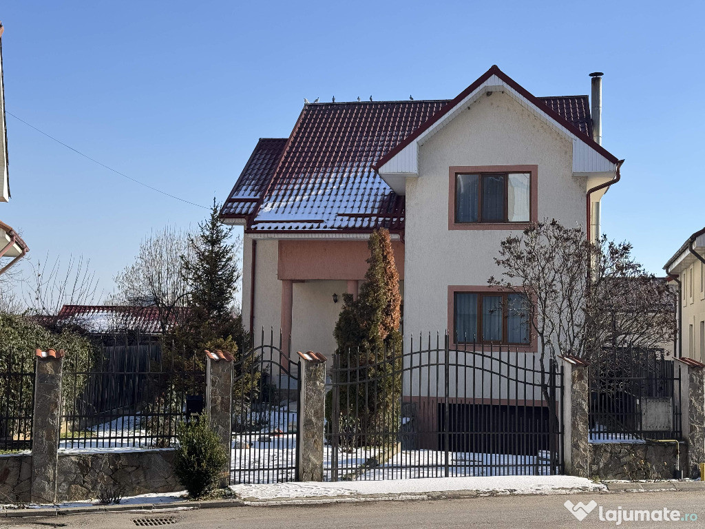 Vila D+P+E cu GARAJ + ANEXA, T=500mp, D=13m, zona Steaua