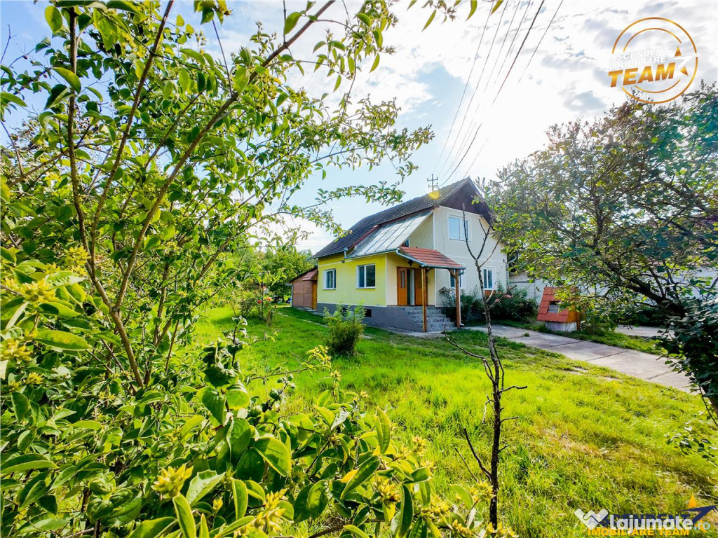 FILM!Areal apreciabil,casa domeniu de 3.500mp,Sancraiu,vecin