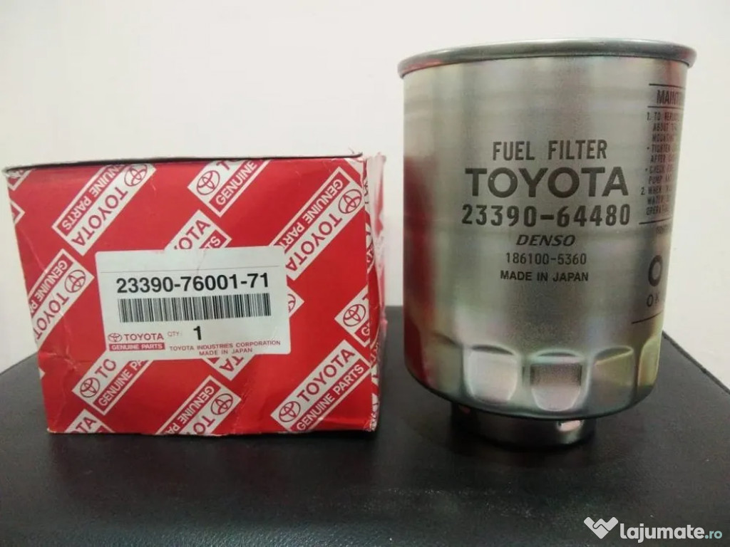 Filtru combustibil Toyota original OEM 233907600171 stivuitoare diesel