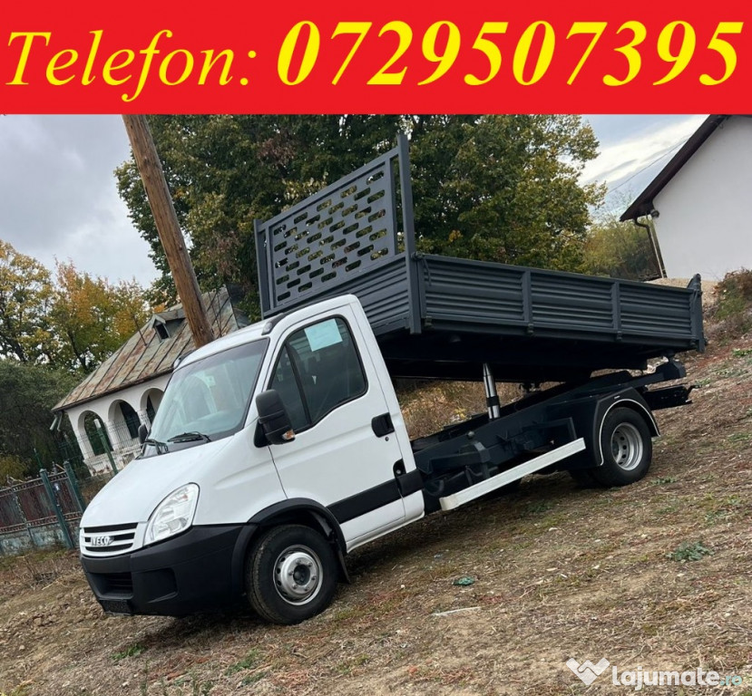 Iveco Daily 65C15, Euro 5, AC, 2998 cmc, 150 CP, basculare pe 3 parti