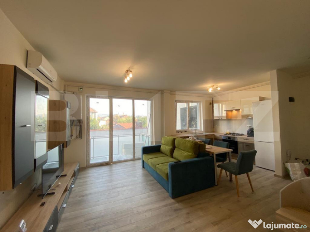 Apartament tip studio, modern, garaj, str. Paris