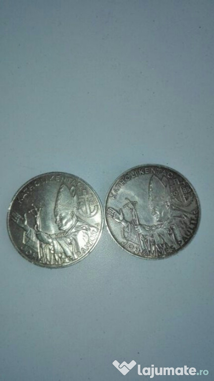 2 buc monede de 500 Schilling de argint